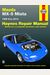 Mazda Mx-5 Miata 1990 Thru 2014 Haynes Repair Manual: Does Not Include Information Specific To Turbocharged Models