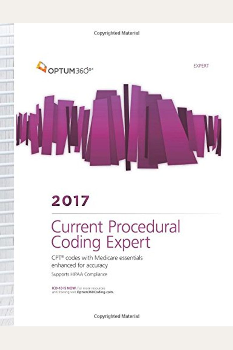 Buy Current Procedural Coding Expert Book By: 3 Optum