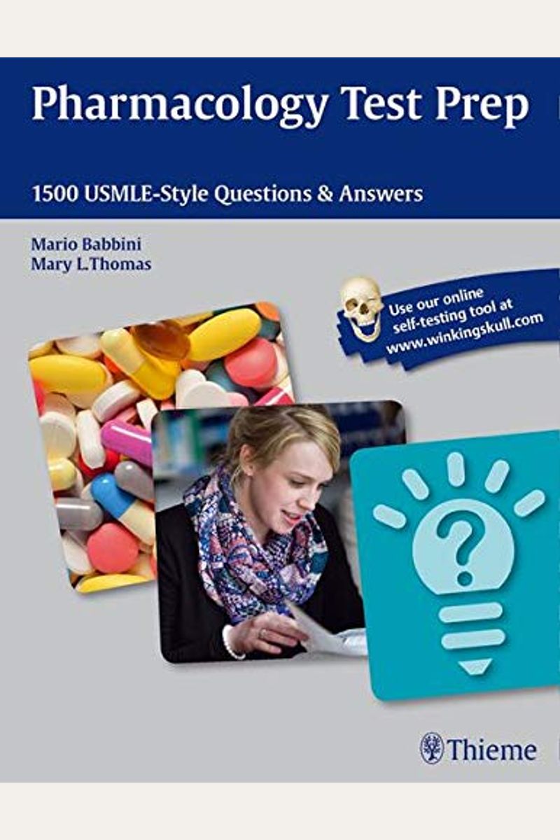 Buy Pharmacology Test Prep: 1500 Usmle-Style Questions & Answers Book ...