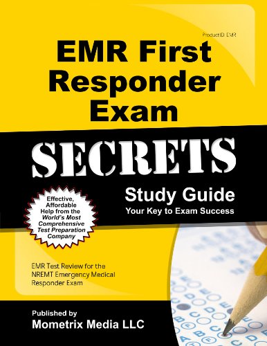 Buy Emr First Responder Exam Secrets Study Guide: Emr Test Review For ...