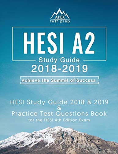 Buy Hesi A2 Study Guide 2018 & 2019: Hesi Study Guide 2018 & 2019 And ...