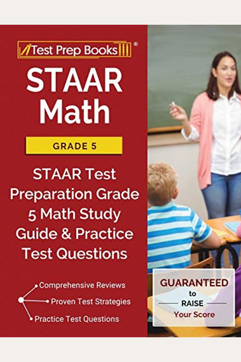 Buy Staar Math Grade 5 Staar Test Preparation Grade 5 Math Study Guide