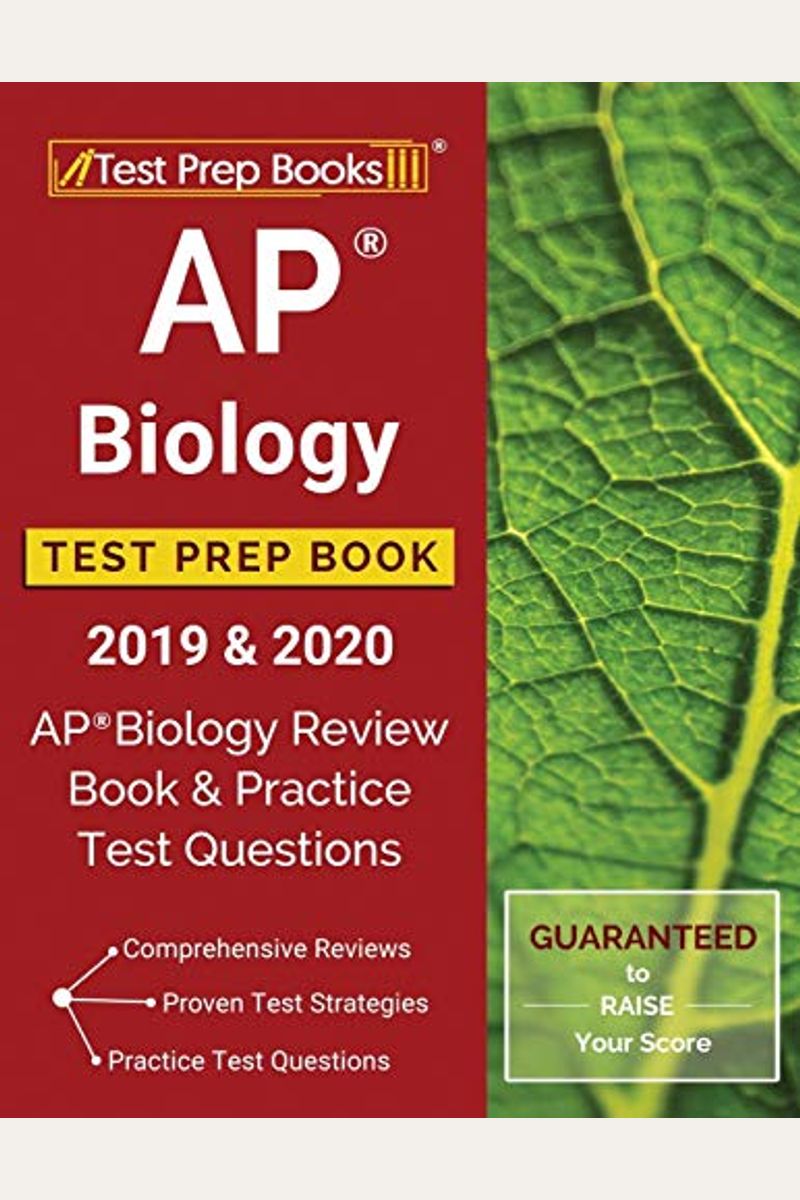 Buy Ap Biology Test Prep Book 2019 & 2020 Ap Biology Review Book
