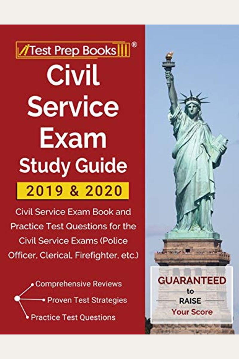 Buy Civil Service Exam Study Guide 2019 & 2020 Civil Service Exam Book