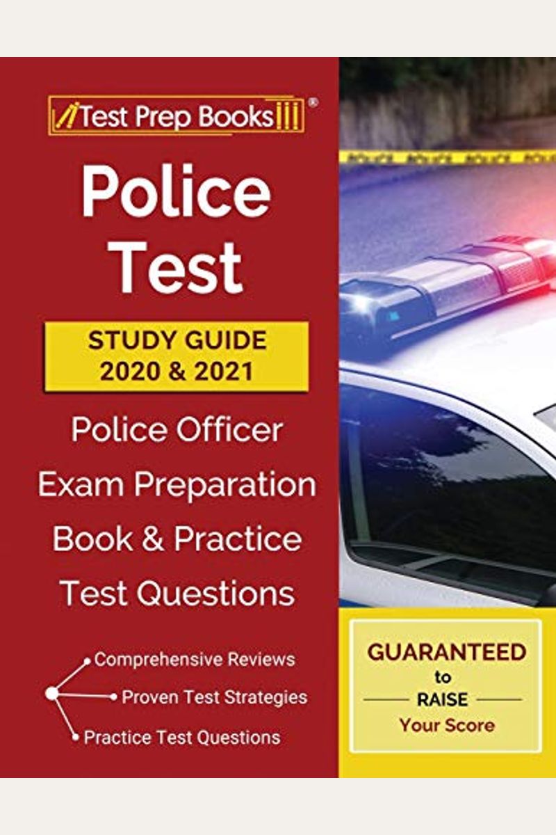 Buy Police Test Study Guide 2020 And 2021 Police Officer Exam