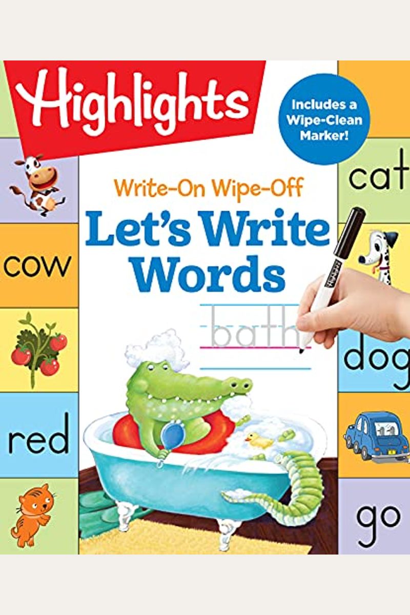 Write-On Wipe-Off Let's Write Words