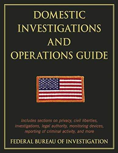 Buy Domestic Investigations And Operations Guide Book By: The F ...