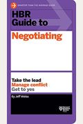 Hbr Guide To Negotiating