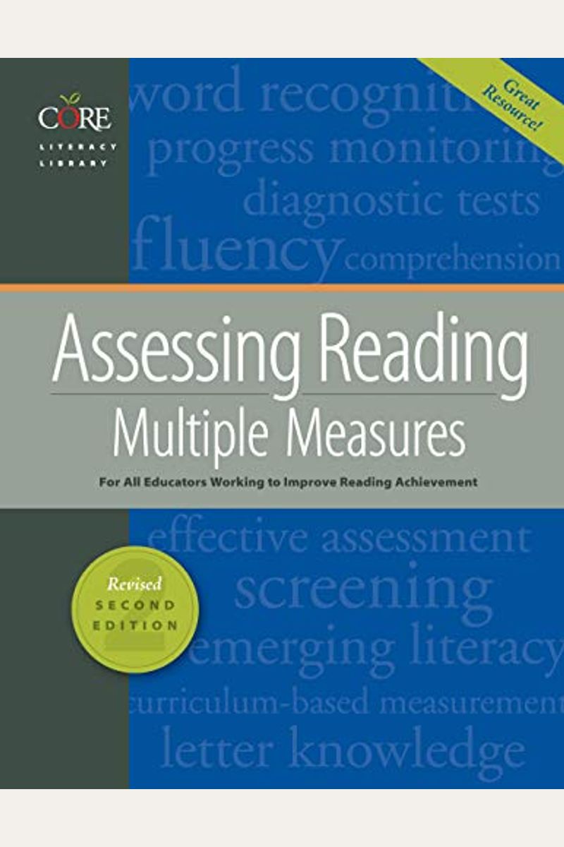 Buy assessing reading multiple measures revised 2nd edition 2018 book