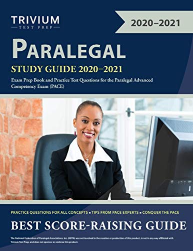 Buy Paralegal Study Guide 2020-2021: Exam Prep Book And Practice Test ...