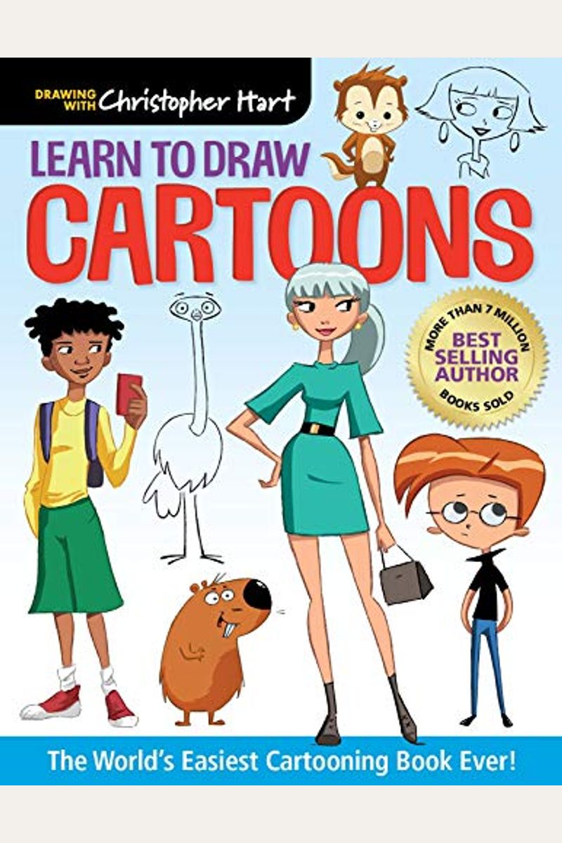 Buy Learn To Draw Cartoons: The World's Easiest Cartooning Book Ever ...