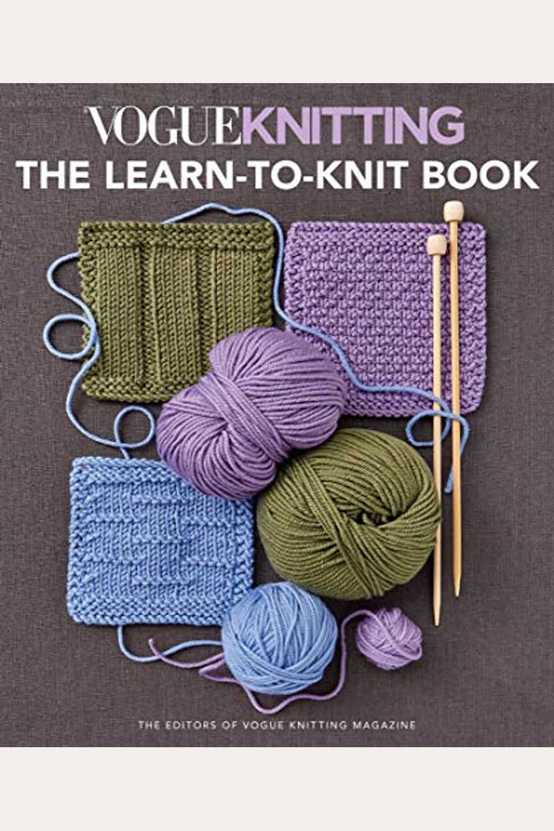 Vogue(R) Knitting The Learn-To-Knit Book