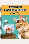 Brain Games - Sticker By Number: Cats! (28 Images To Sticker)