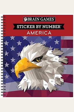 Brain Games - Sticker By Number: America (28 Images To Sticker) Brain Games - Sticker By Number: America (28 Images To Sticker)