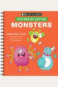 Sticker By Letter: Monsters