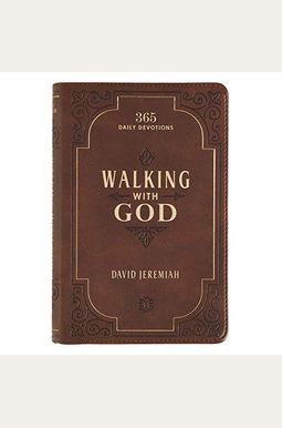 Buy Walking With God Devotional - Brown Faux Leather Daily Devotional ...