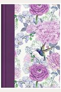 Kjv Study Bible - Large Print [Hummingbird Lilacs]