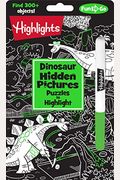 Dinosaur Hidden Pictures Puzzles To Highlight