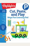 Preschool Cut, Paste, And Play Mega Fun Learning Pad
