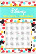 Disney Word Search and Coloring Book