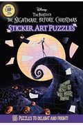 The Nightmare Before Christmas Sticker Art Puzzles