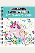 Brain Games - Sticker By Number: Smile Every Day