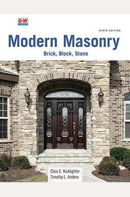 Modern Masonry: Brick, Block, Stone Modern Masonry: Brick, Block, Stone