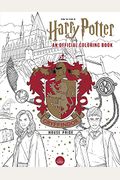Harry Potter: Gryffindor House Pride: The Official Coloring Book: (Gifts Books For Harry Potter Fans, Adult Coloring Books)