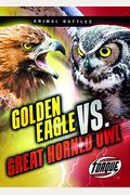 Golden Eagle Vs. Great Horned Owl