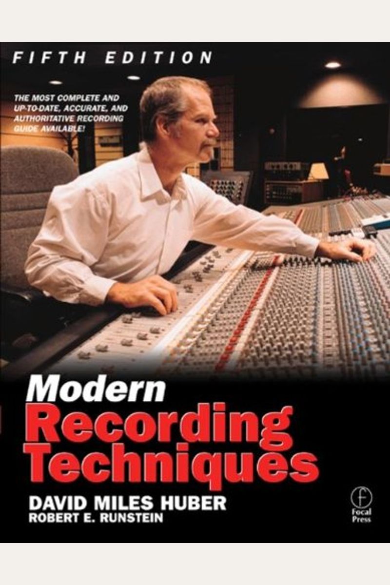 Buy Modern Recording Techniques Book By David M Huber