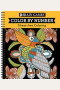 Brain Games - Color By Number: Stress-Free Coloring (Orange)
