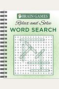Brain Games - Relax And Solve: Word Search (Toile)
