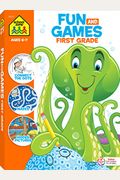 School Zone Fun And Games First Grade Activity Workbook
