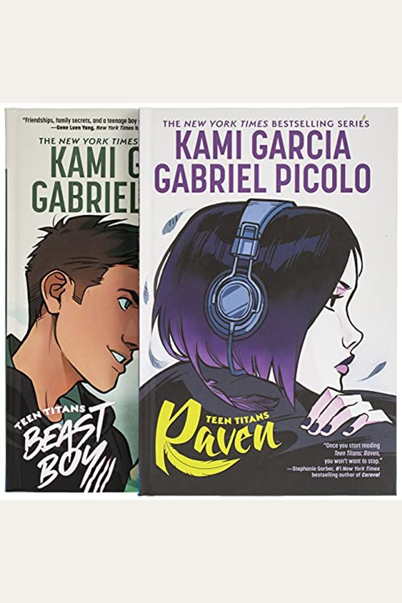 And　Raven　Book　Hc　Set　Titans:　Buy　By:　Boy　Beast　Teen　Garcia　Box　Kami