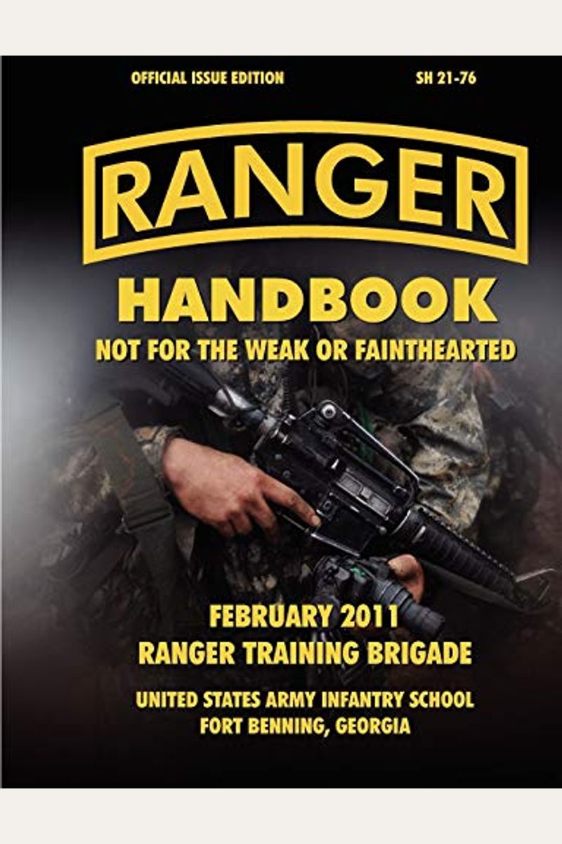 Buy Ranger Handbook (Large Format Edition): The Official U.S. Army ...