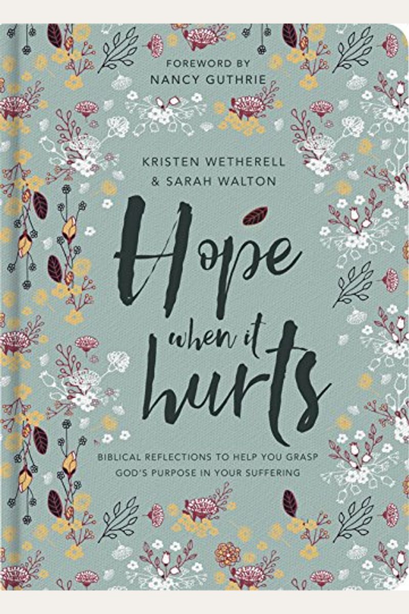 Hope When It Hurts: Biblical Reflections To Help You Grasp God's Purpose In Your Suffering