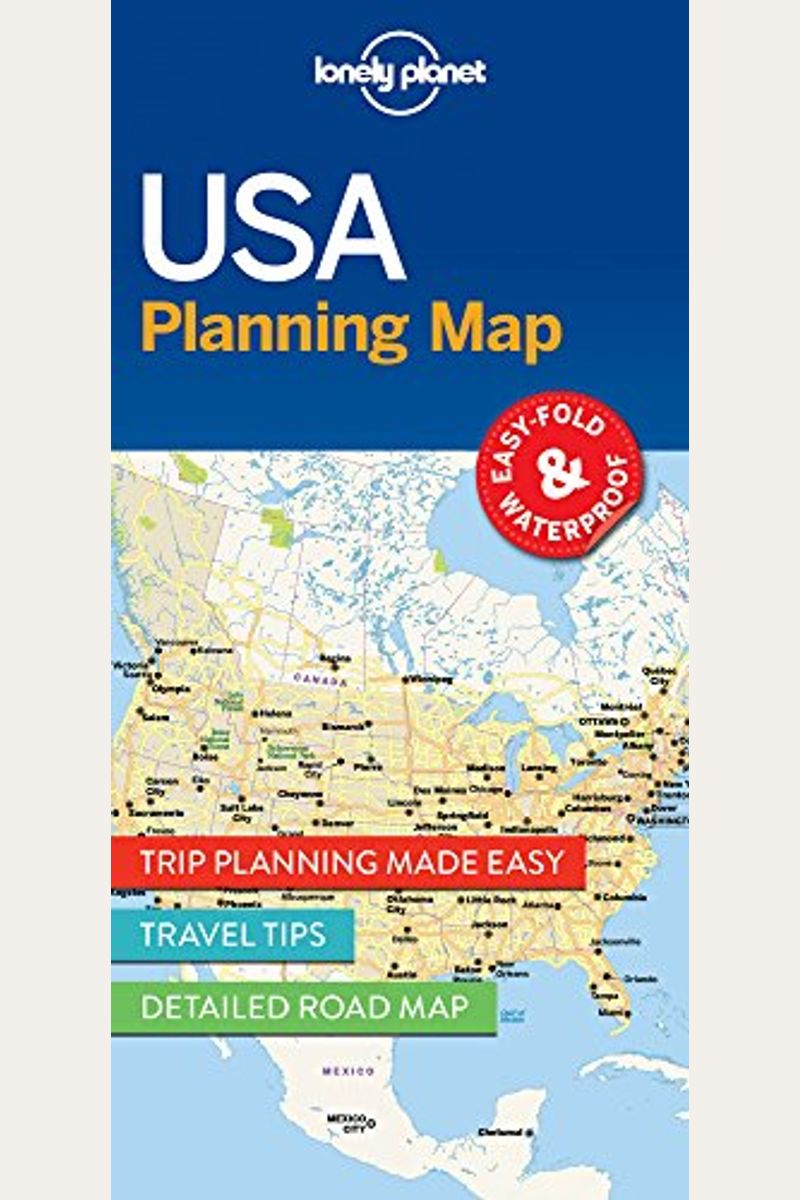 Lonely Planet Usa Planning Map 1