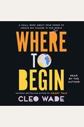 Where To Begin: A Small Book About Your Power To Create Big Change In Our Crazy World