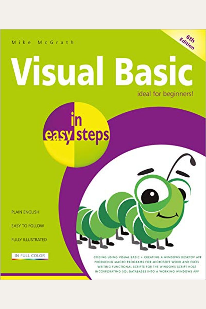 Visual Basic In Easy Steps: Updated For Visual Basic 2019