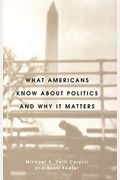 What Americans Know About Politics And Why It Matters