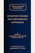 Effective Phrases For Performance Appraisals: A Guide To Successful Evaluations [With Book(S)]