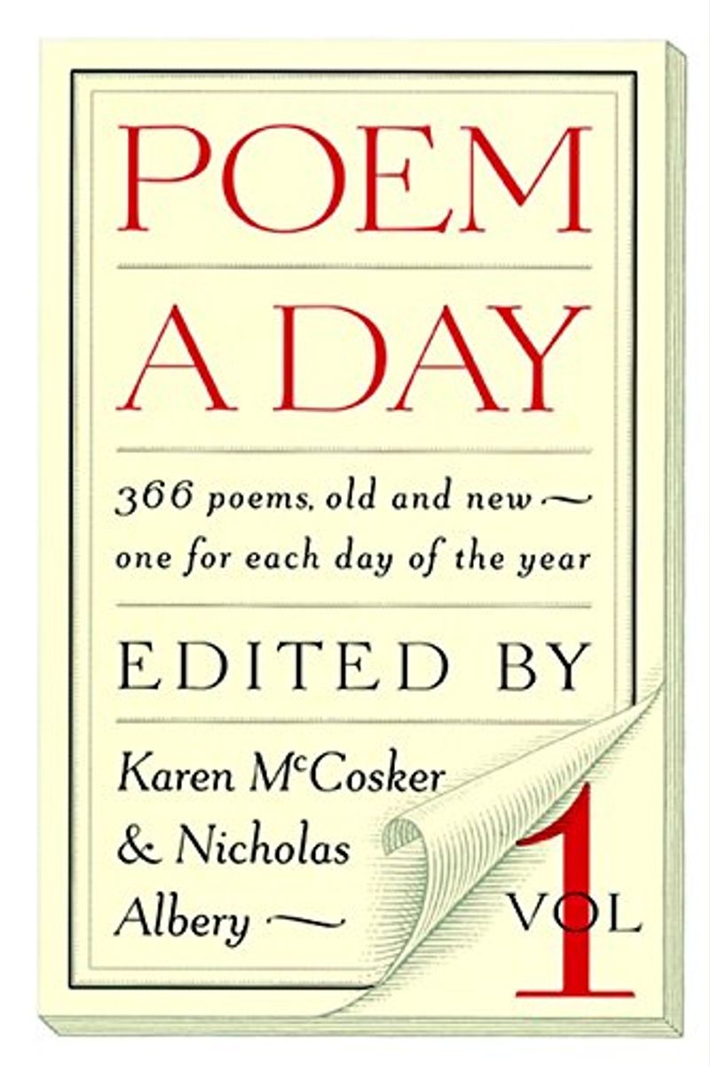 Poem A Day, Vol. 1