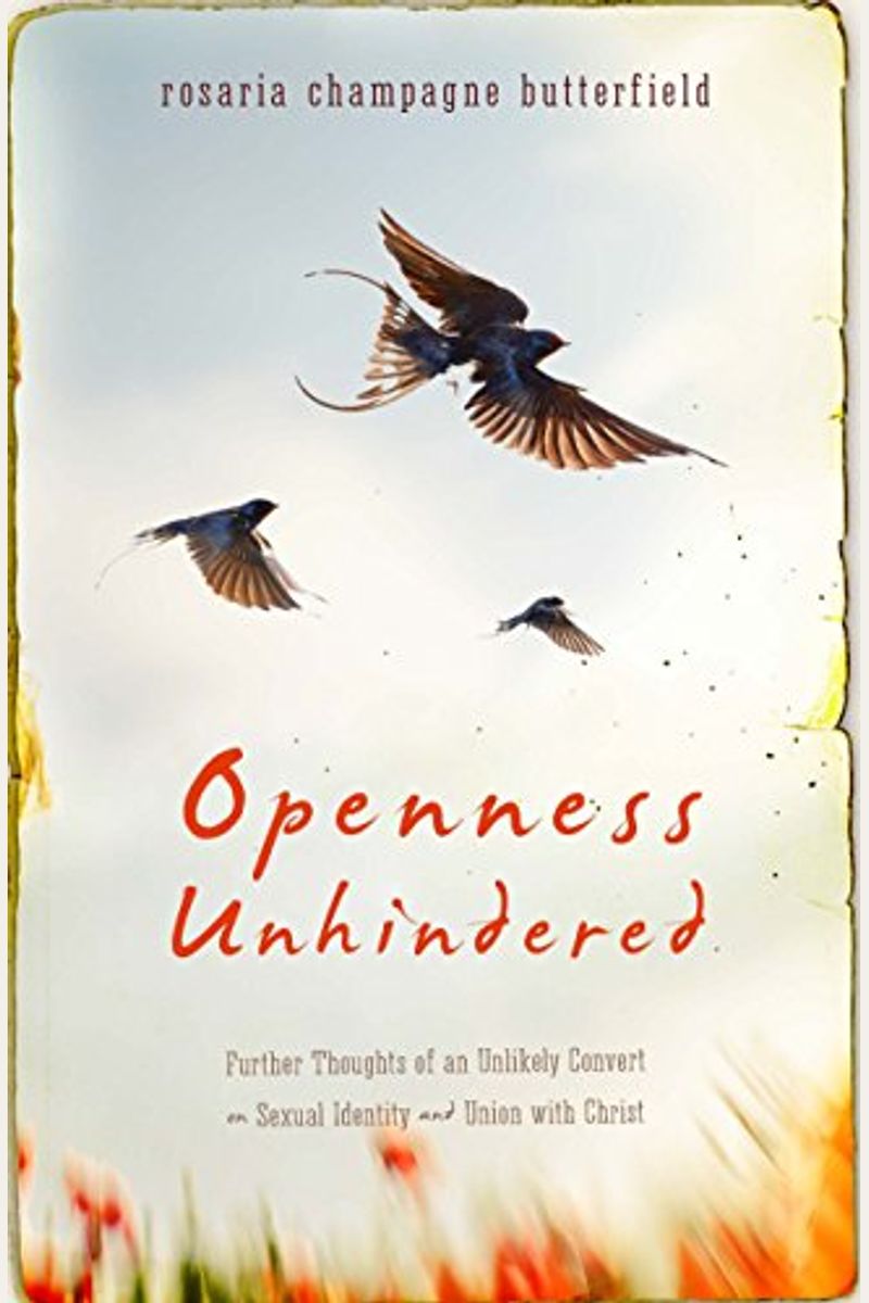 Openness Unhindered: Further Thoughts Of An Unlikely Convert On Sexual Identity And Union With Christ