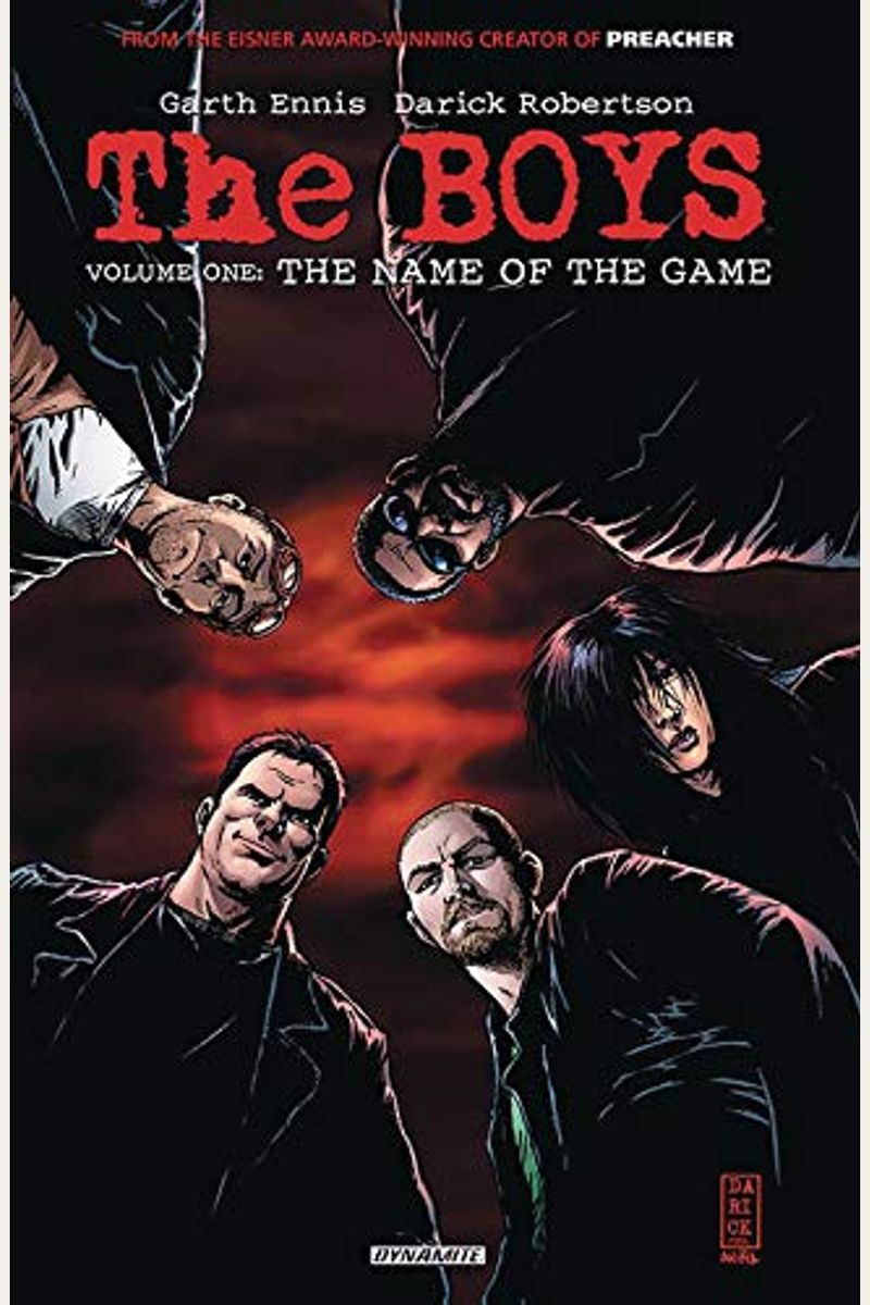 The Boys Volume  The Name Of The Game  Garth Ennis Signed