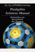 Prealgebra Solutions Manual