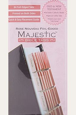 Majestic Rose Nouveau Foil-Edged Bible Tabs Majestic Rose Nouveau Foil-Edged Bible Tabs