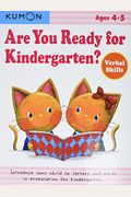 Kumon Are You Ready For Kindergarten? Math Skills