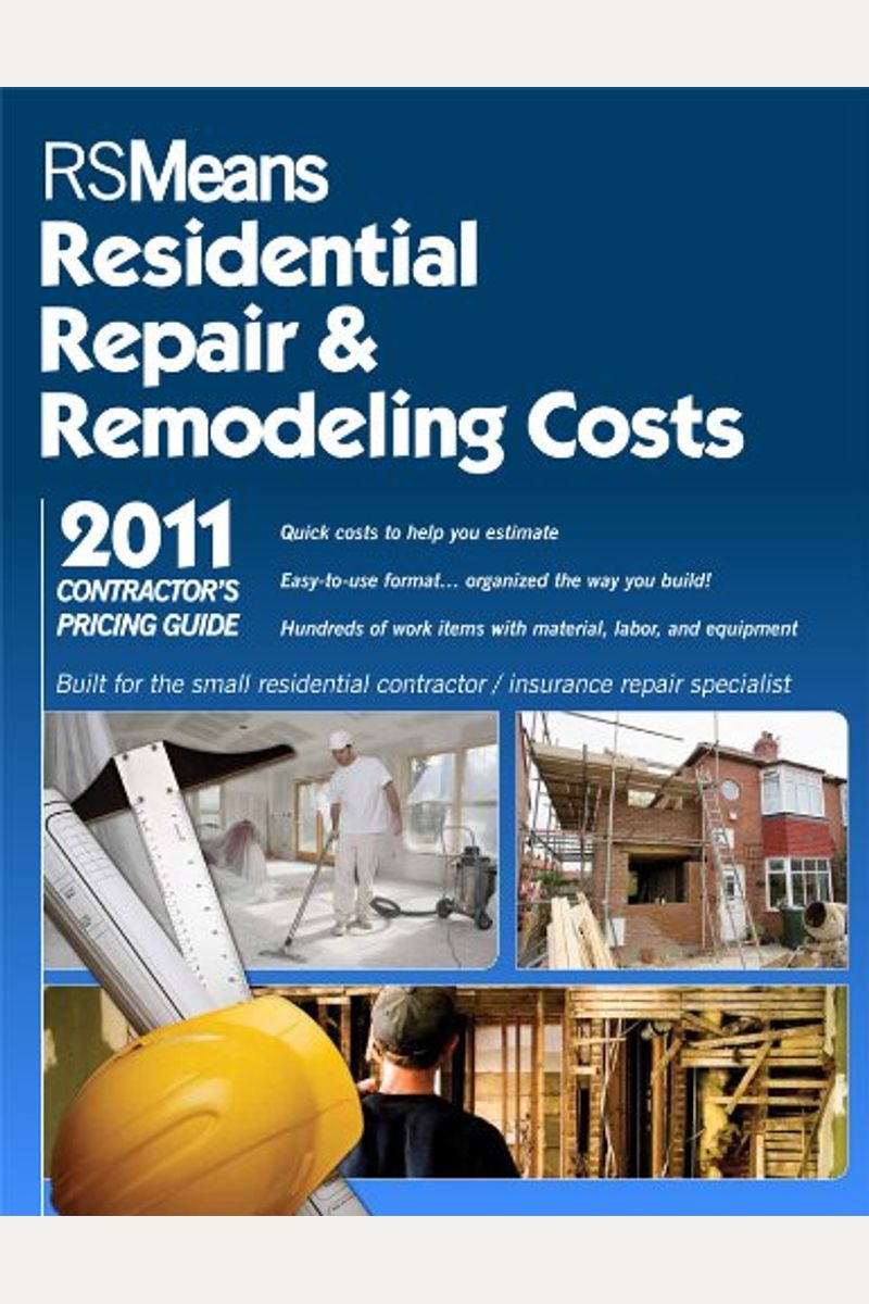 Buy Rsmeans Contractor's Pricing Guide Residential Repair & Remodeling