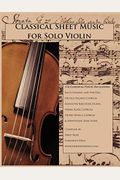 Classical Sheet Music for Solo Violin