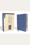 Niv, Premium Gift Bible, Leathersoft, Pink/Brown, Red Letter Edition, Indexed, Comfort Print